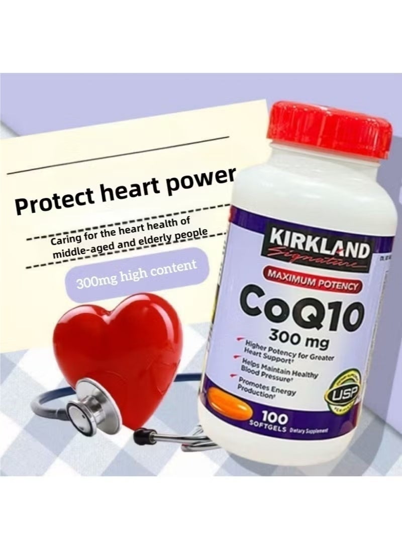 كيركلاند COQ10 100 حبات ناعمة، 300 ملغ، 6.4 أوقية                                                                                                                            (1 حزمة) EasyFlow Glycogen - Easy Flow Capsule Cleaner, حبوب EasyFlow, صيغة متقدمة للعافية العامة, مراجعات EasyFlow Glycogen, 60 كبسولة - Image 1